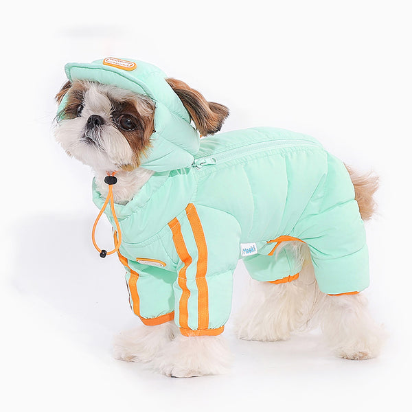 Light Green Dog Down Jacket